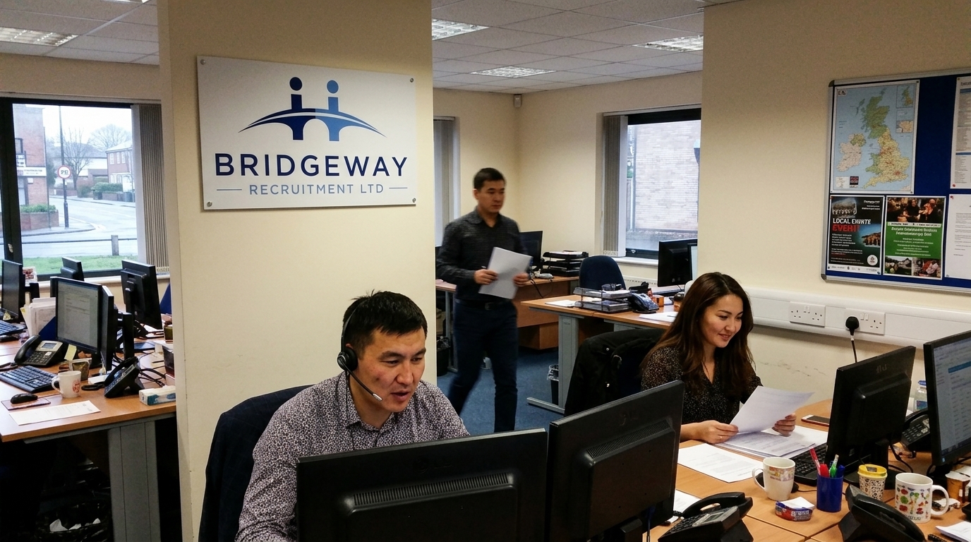 Bridgeway Recruitment office in Britain